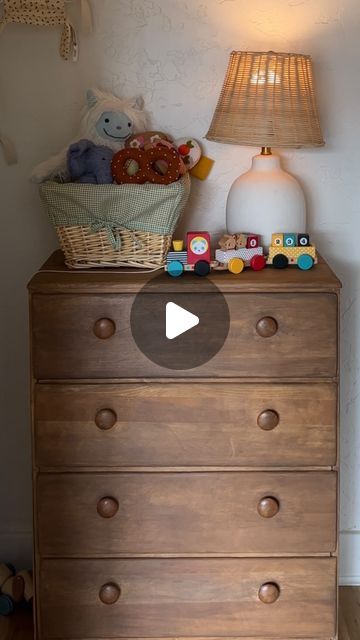 Painted Dresser Makeover, 3 Drawer Nightstand Makeover, Kylie Katich, Nightstand Makeover, 3 Drawer Nightstand, Painted Dresser, Dresser Makeover, 6 Drawer Dresser, Furniture Restoration