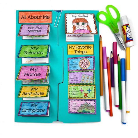 Looking for some creative and fun All About Me project ideas? Click through to get 10 easy all about me activities for kids in elementary and middle school! From a printable template to journal pages to a fun poster project ideas, you’ll be all set for back to school projects or for fun activities for anytime of the school year! About Me School Project, About Me Project High School, All About Me School Project, All About Me Poster Ideas High School, Poster For School Projects, About Me Poster Ideas, About Me Middle School, School Project Poster Ideas, All About Me Theme