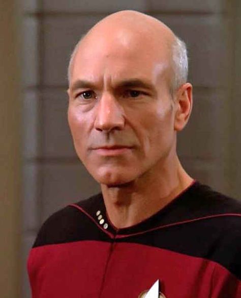 What The "Star Trek: The Next Generation" Cast Looks Like Now, they still look awesome fyi Starfleet Officer, Star Trek: Voyager, Star Trek Crew, Star Treck, Captain Picard, Jean Luc Picard, Star Trek Series, Star Trek The Next Generation, Patrick Stewart