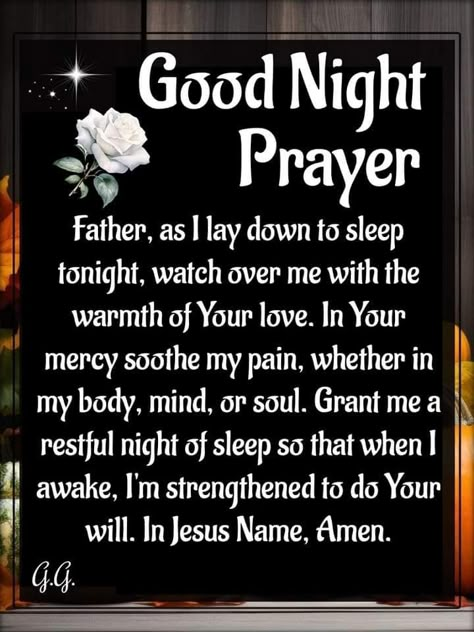 Christian Good Night Quotes, Evening Prayer Before Sleep, Sunday Night Prayer, Goodnight Prayers, Sleep Prayer, Prayer Before Sleep, Goodnight Quotes Inspirational, Good Night Prayers, Evening Prayers