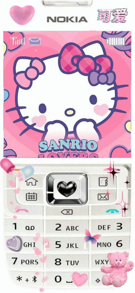 My Melody Nokia Wallpaper, Sanrio Nokia Wallpaper, Hello Kitty Nokia Wallpaper, Hello Kitty Flip Phone Wallpaper, Iphone Wallpaper Hello Kitty, Nokia Wallpaper, Hello Kitty Phone Wallpaper, 헬로키티 배경화면, Hello Kitty Phone