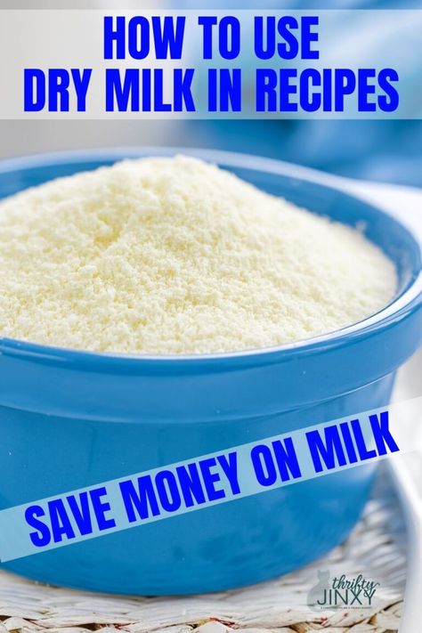 Using Powdered Milk, Restauration Hardware, Homemade Dry Mixes, Emergency Preparedness Food, Cooking Substitutions, Homemade Pantry, Baking Substitutes, Food Substitutions, Powder Recipe