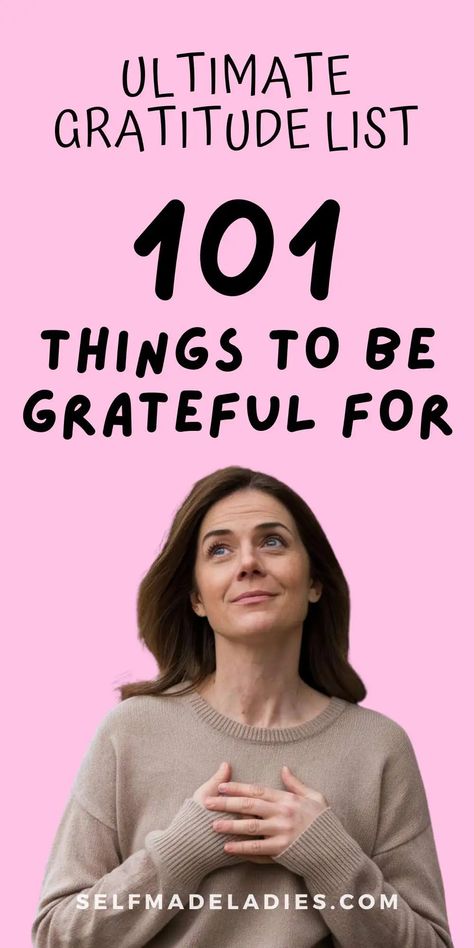 Ultimate Gratitude List: 101 Things to Be Grateful For Gratitude Manifestation, Gratitude Board, Power Of Gratitude, Journal Gratitude, Gratitude List, Manifesting Abundance, Daily Gratitude, Manifest Your Dreams, Practice Gratitude