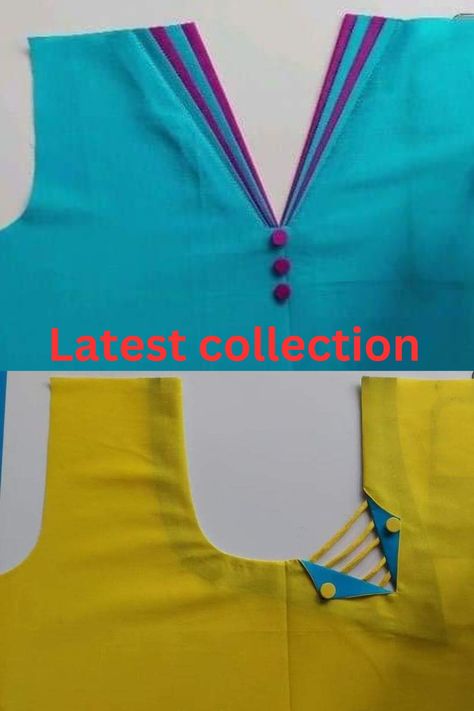 Neck designs 2024-2025 Suit Neck Designs Latest, Neck Patterns For Dresses, Latest Neck Style For Kurti, Lace Neck Design Kurti, Collar Neck Kurti Design, Stylish Neck Designs For Kurtis, New Latest Neck Design For Suit, Latest Neck Designs For Suits, Dresses Neck Designs