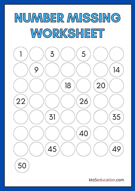 1st Grade Math Worksheets (free Printables) 57A Numbers To 50 Worksheet, Numbers Up To 50 Worksheet, Numbers 1-50 Worksheet, 1 To 50 Numbers Worksheet, Write Numbers 1 To 50 Worksheet, Numbers 1 To 50 Worksheet, Missing Numbers 1-50 Worksheets, 1 To 50 Worksheets, Maths Worksheets For Kindergarten Numbers