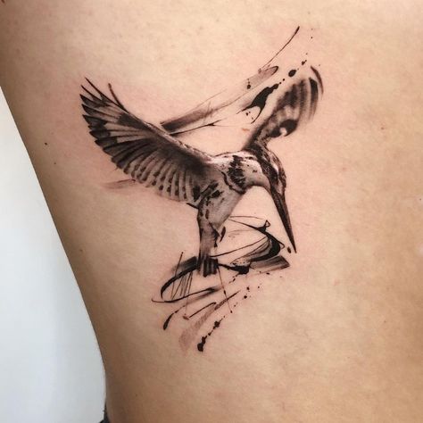 Ants Tattoo, Greyscale Tattoo, King Fisher Bird, Tattoo Design Reference, Kingfisher Tattoo, Bird And Cat, Star Wars Sleeve, Bird Tattoo Design, White Bird Tattoos