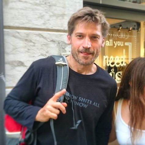 Manifesting Happiness, Cersei And Jaime, Nikolaj Coster, Nikolaj Coster Waldau, Older Man, Hot Dads, Jaime Lannister, Man Icon, Hugh Jackman