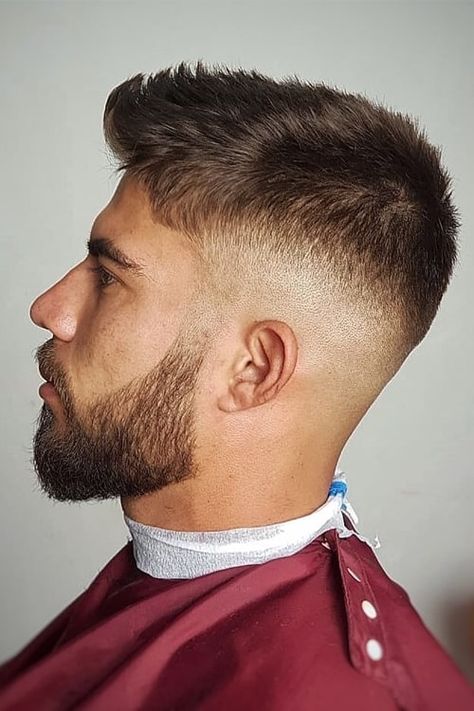 Skin Fade Pompadour, Guys Haircuts, Fohawk Haircut, Skin Fade Hairstyle, Mid Skin Fade, Mid Fade Haircut, Fade Haircut Styles, Best Fade Haircuts, Faux Hawk Hairstyles