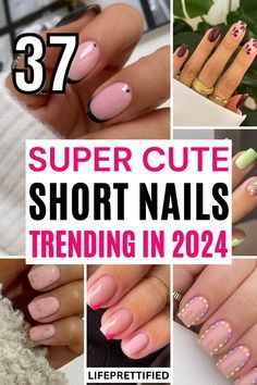 Style For Short Nails, Spring Square Nails 2024, Nail Inspo Trendy 2024 Short, Spring Nail Ideas For Short Nails, Nail Ideas For Spring 2024, Spring Nails 2024 Trends Acrylic, Liquid Gel Nails Designs Short, 2024 Short Nails Ideas, Short Nails For Spring 2024