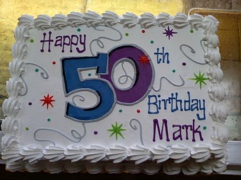 25+ best ideas about Birthday Sheet Cakes on Pinterest | Sheet ... 50 Years Birthday Cake, 50th Birthday Cakes For Men, Sheet Cake Designs, Birthday Sheet Cakes, 50th Cake, 60th Birthday Cakes, Birthday Cakes For Women, Sheet Cakes, Birthday Cakes For Men