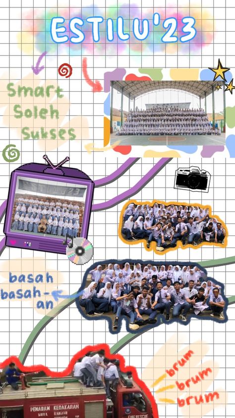 Bio Ig Kelas, Yearbook Design Layout, Instagram Class, Bio Ig, Gen Alpha, Yearbook Design, Feed Ig, Instagram Bio, Layout Design