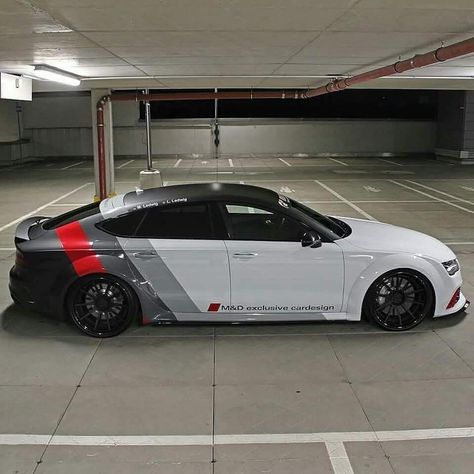 Audi S7 Sportback, Audi Rs5 Sportback, Car Vinyl Graphics, Audi Sports Car, Audi S7, Car Sticker Design, Vinyl Wrap Car, Stance Cars, Audi Rs5