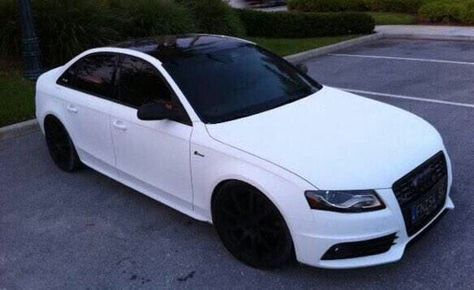 White Audi Plastidip Ideas, Srt Jeep, Audi B8, Auto Wheels, Car Dream, Luxury Cars Audi, Super Fast Cars, Honda Civic Sedan, Car Goals