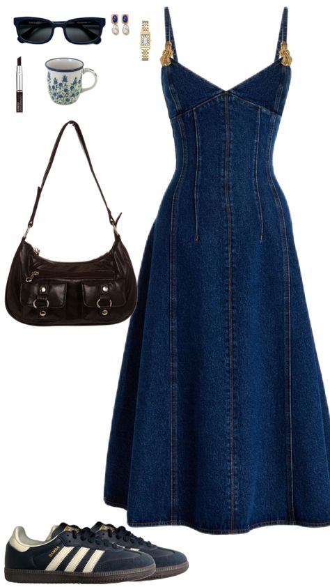 Dress And Jeans Outfit Together, 19 Birthday, Long Skirts, Casual Chic Outfit, Chic Outfit, Play Dress, Modest Outfits, Playing Dress Up, Jean Outfits