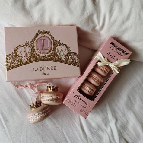 #laduree on Instagram | Hashtags Macarons Laduree, Rose Macarons, Macaroon Packaging, Pink Veil, Bakery Design Interior, Gods Princess, I Love Lamp, New Business Ideas, Chanel Perfume