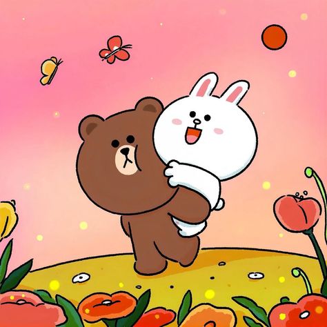 EL BROWNIE 🔵 | 💚💚💚💚💚💚💚 | Instagram Cony Brown, Africa Art Design, Happy Bunny, Cartoon Couple, Cute Panda Wallpaper, Batik Fashion, Africa Art, Cute Love Cartoons, Line Friends