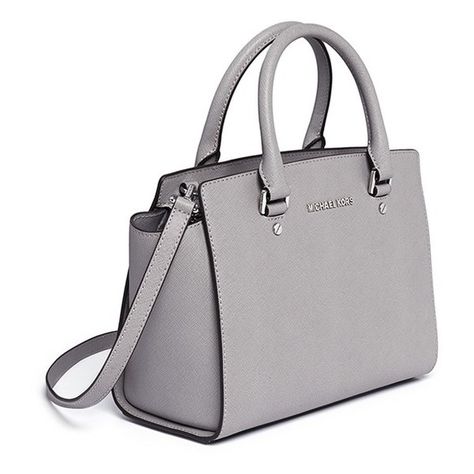 MICHAEL Michael Kors Tote - Hamilton Large North/South - MICHAEL Michael Kors - Designer Shops - Handbags - Bloomingdales Sac Michael Kors, Michael Kors Selma Medium, Michael Kors Designer, Gray Handbags, Mk Handbags, Michael Kors Selma, Grey Bag, Kelly Bag, Satchel Handbag