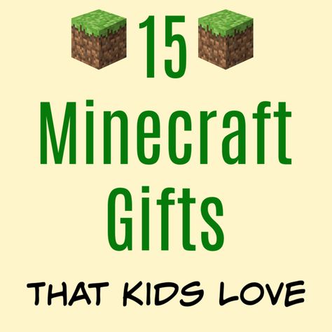 Minecraft Gift Ideas for Kids #minecraft #kids #gifts #giftideas Gifts For Minecraft Lovers, Minecraft Birthday Gift Ideas, Diy Minecraft Gifts, Minecraft Gift Ideas, Minecraft Card, Minecraft Activities, Minecraft Backpack, Love Minecraft, Minecraft Gifts