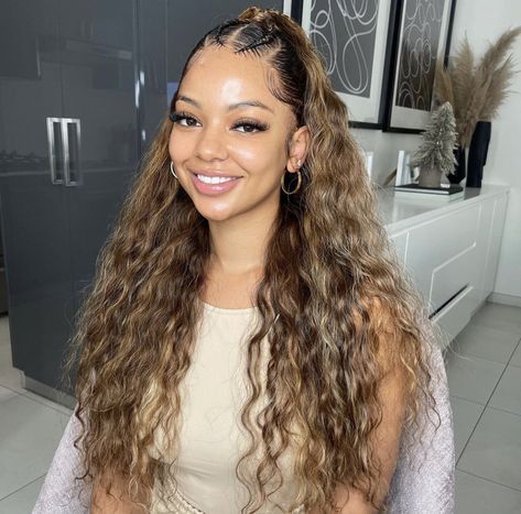 Mihali Ndamase, Mihlali Ndamase, Black Women Natural Hairstyles, Women Natural Hairstyles, Face Beat Makeup, My Hairstyle, Braids Hairstyles For Black Women, Box Braids Hairstyles For Black Women, Weave Hair