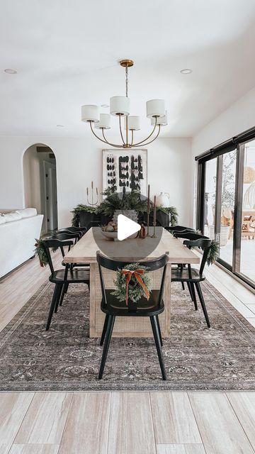 276K views · 18K likes | Jen Alvarez • Home Decor on Instagram: "High sell out risk ✨ comment “WREATH” to get the link to shop this post straight to your DM’s! 
 
These mini wreaths sell out so fast every year! Here is how I add them to my dining chairs for Christmas: 
 
+ for chairs with a back panel like these, I use small, clear, no damage command hooks 
+ for my spindle chairs I used to tie them to the back with ribbon! 
 
link in bio on my @shop.Itk to check out a roundup of mini wreaths that are in stock now https://liketk.it/4llae 
 
Found this helpful? Share with your friends or save for later 🤍🤍🤍 
 
#Itkholiday #Itkhome #Itkunder50 #diychristmasdecor #holidaydecor #homedecoration #christmasdecor #neutralchristmas #mybhghome #modernorganic #targetstylehome #studiomcgeetarget #am Dining Room Chair Christmas Decoration, Chair Wreaths, Spindle Chairs, Spindle Chair, Christmas Decorations Crafts, Studio Mcgee Target, Neutral Christmas Decor, Command Hooks, Mini Wreaths