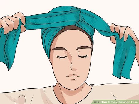 How To Tie Head Scarf, How To Tie A Head Wrap, How To Tie A Head Scarf, Scarf Hair Styles, Jewish Person, Chemo Turbans, Head Scarf Tying, Hair Wrap Scarf, Head Tie