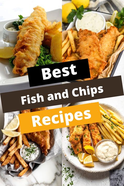 TOP 17 FISH AND CHIPS RECIPES FOR CRISPINESS How To Make Fish And Chips, Cod Fish And Chips Recipe, Fish & Chips, Fish And Chips Aesthetic, Best Fish And Chips Recipe, English Fish And Chips, Homemade Fish And Chips, Fish And Chips Recipe, Hawaii Fish