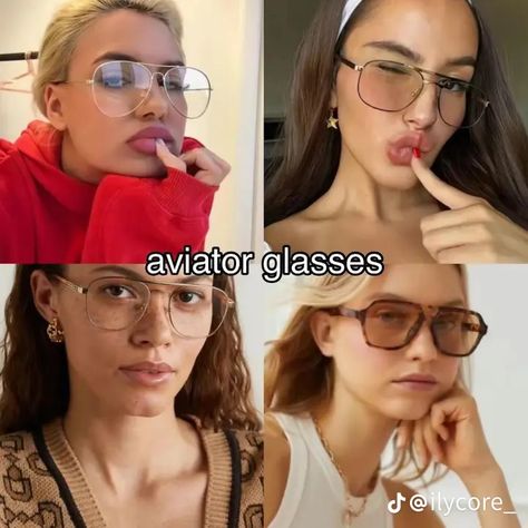 Aviator Glasses For Women, Aviator Glasses, Glasses For Women, Glass Frames, Drawing Tips, How To Feel Beautiful, Follow For More, Face Shapes, For Women