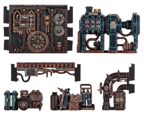 Wh40k Terrain, Modular Terrain, Sci Fi Wall, Space Hulk, Warhammer Terrain, 40k Terrain, Miniature Bases, The Horus Heresy, Modeling Techniques