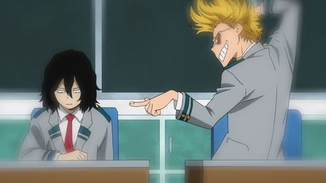 Young Aizawa, Aizawa And Mic, Mic X Aizawa, Aizawa X Mic, Hizashi Yamada, Present Mic, Shouta Aizawa, Shota Aizawa, Aizawa Shouta