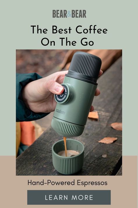 The Best Coffee On The Go in 2022 | Small espresso machine, Portable espresso machine, Espresso machine Small Espresso Machine, Home Espresso Machine, Portable Coffee Maker, Coffee On The Go, Army Gears, Chai Recipe, Camping Coffee, Espresso Machines, Camping Survival