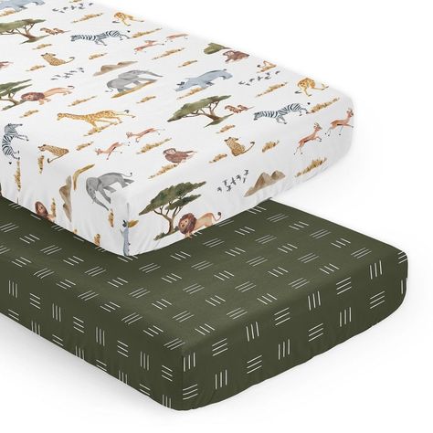 Nursery Decor Zoo Nursery Theme, Safari Nursery Bedding, Jungle Nursery Boy, Multiple Baby, Safari Nursery Boy, Jungle Safari Nursery, Baby Safari Nursery, Zoo Nursery, Jungle Themed Nursery