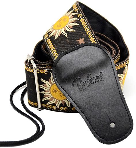 Guitar Belt, Vintage Les Paul, Yamaha Guitar, Guitar Straps, Cool Electric Guitars, Guitar Gear, Music Images, Braids With Weave, Acoustic Guitars