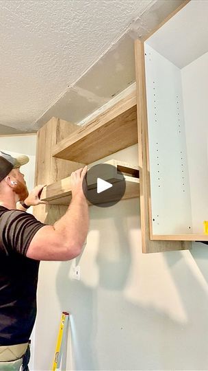 135K views · 8.5K reactions | Floating shelves above the sink, with the lower shelf routed for an LED strip.

Clean, snug, and seamless. Just the way we like it.

#cabinetmaker #cabinetinstall #kitchencabinets #kitcheninstall | Stene Woodwork | The Zombies · Time of the Season (Chelsea FC & Harvey Gunn Remix) Diy Shelving, Wooden Wall Design, Above The Sink, The Zombies, Kitchen Installation, Installing Cabinets, Wood Creations, House Wall, Low Shelves