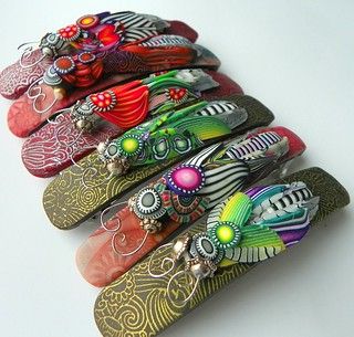 Polymer Clay Barrettes, Clay Clips, Clay Barrettes, Polymer Clay Hair Clips, Clay Hair Clips, Diy Hair Products, Roach Clips, Polymer Clay Hair, Polymer Clay Accessories