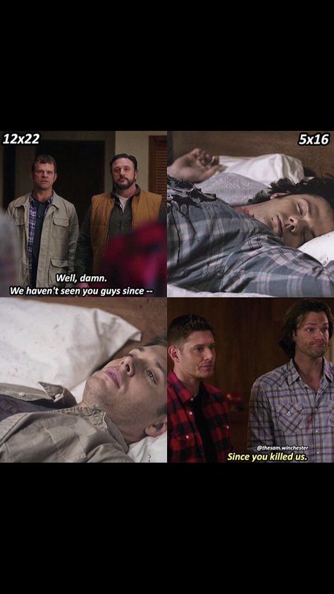 Can we all just take a moment to appreciate Sam's face in that fourth picture? Awkward Film Memes, Supernatural Cw, Impala 67, Sam And Dean, Supernatural Quotes, Supernatural Tv Show, Tv Supernatural, Winchester Boys, Supernatural Memes