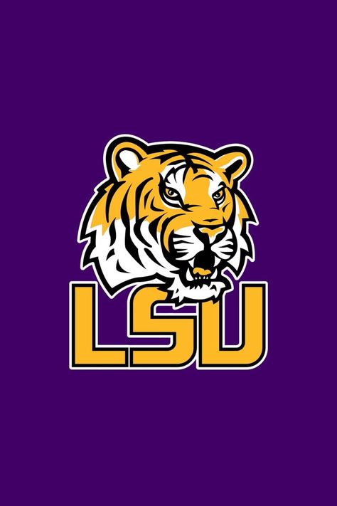 LSU is an awesome football team!!! Lsu Tigers Art, Lsu Gymnastics, Lsu College, Lsu Tigers Logo, Tiger Vector, Lsu Tigers Football, Tiger Team, Lsu Football, Tiger Football