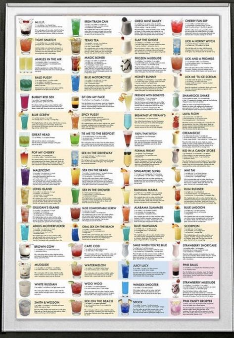 Sonic Drinks With Alcohol, Basic Bar Drinks, Roast Beef And Horseradish, Pocket Cocktails, Pop Cocktails, Sonic Drinks, Hawaiian Drinks, Bartender Drinks Recipes, Best Lunch Recipes