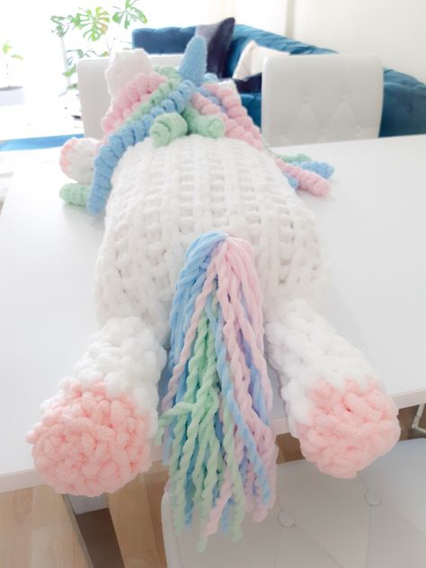 Puffy Ip, Unicorn Tail, Alize Puffy, Crochet Unicorn, Curtain Decor, Merino Wool Blanket, Baby Blanket, Hand Knitting, Hobbies