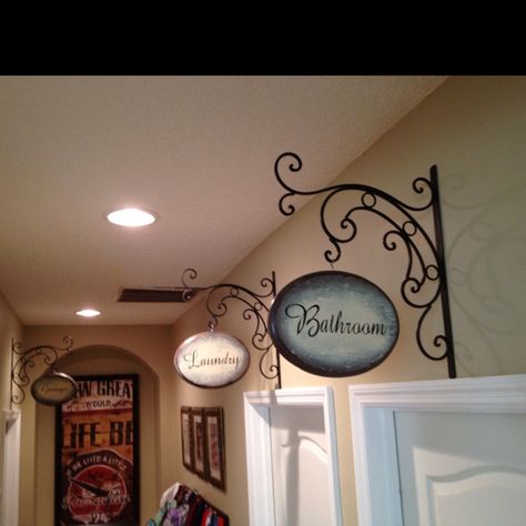 Names and such above the door.  Reminds me of New Orleans Square at Disneyland.  And now this must be done. Kids Bedroom Door, Hobby Lobby Furniture, Door Name, Salon Suites, Cute Ideas, Bedroom Door, Bedroom Doors, Trendy Kids, Hobby Lobby