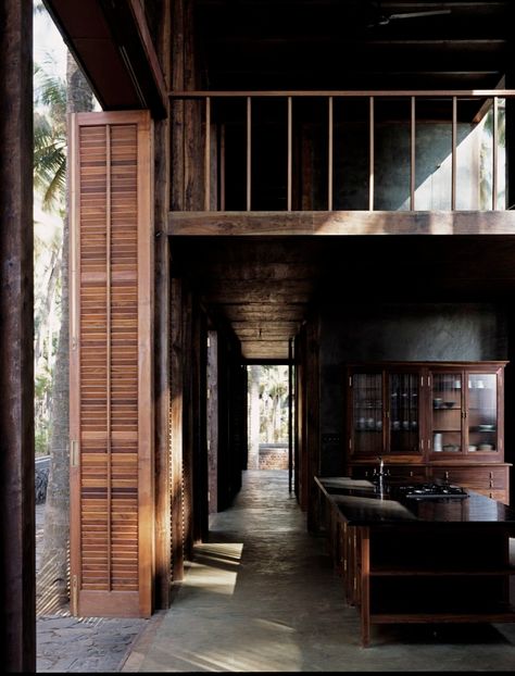 Gallery of Palmyra House / Studio Mumbai - 9 Studio Mumbai, Thai House, Tropical Architecture, House Studio, Tropical House, Private House, Indian Architecture, Architect House, Sustainable Architecture