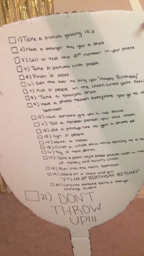 21st Bday Signs Checklist, 21 Birthday To Do List, 21 Birthday Sign Checklist, 21st Birthday List Of Things To Do, 21 Things To Do On Your 21st Checklist, 21st Birthday Checklist Sign, 21st Sign Night Ideas, 21 Sign Night, Sign Night 21st Birthday Themes