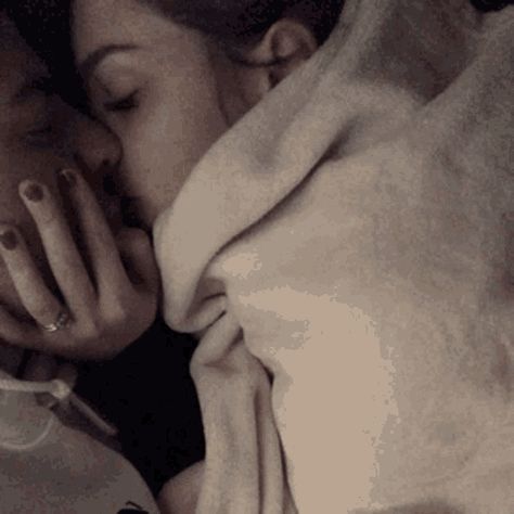 Cuddle GIF – Cuddle – discover and share GIFs Couple Kiss In Bed, Cuddle Pictures, Kiss Tumblr, Cuddling Gif, Cuddle With Boyfriend, Jumping Gif, Alternative Universe, Stylish School Bags, Romantic Kiss