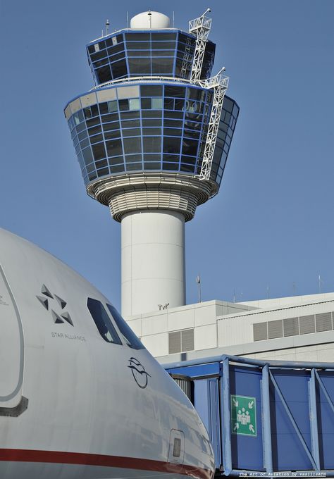 AEGEAN Athens International Airport "Eleftherios Venizelos" ATH/LGAV Airport Control Tower, Sky Tower, Control Tower, Big Birds, Aviation World, New York Night, Air Traffic Control, Aircraft Pictures, Water Tower