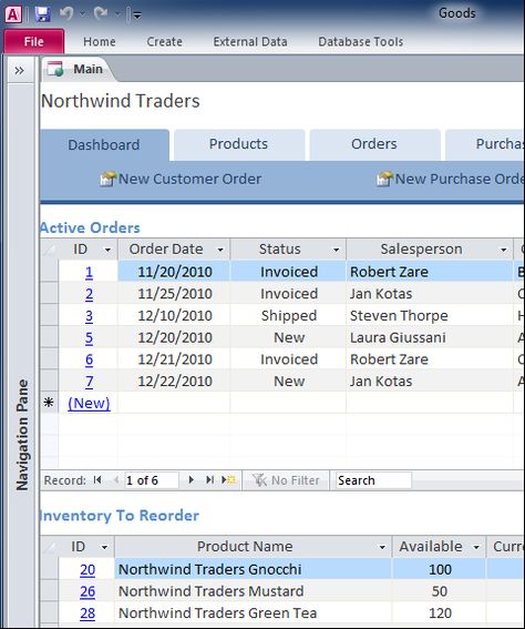 Database Tracks Inventory Orders Supply And Reports Inventory Management Templates, Account Statement, Ms Access, Microsoft Access, Access Database, Product Inventory, Inventory Management Software, Excel Hacks, Microsoft Excel Tutorial