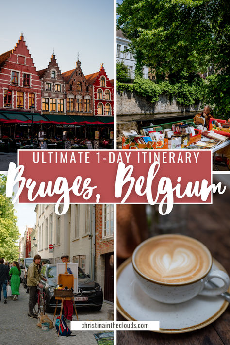 Exploring Bruges is like entering a real-life fairy tale. Uncover all of the magic that Bruges has to offer with this epic Bruges one-day itinerary. One day in Bruges| Bruges in One Day | Things to do in Bruges | One Day in Bruges itinerary Day Trips From Amsterdam, Real Life Fairies, In Bruges, Bruges Belgium, Amsterdam Travel, Spring Photos, Most Beautiful Cities, Free Things To Do, In The Clouds