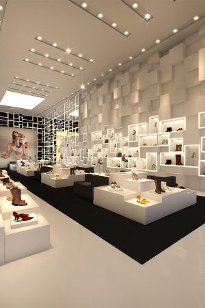 Shoe Shops, Fashion Store Design, Shoe Store Design, Retail Store Interior Design, Clothing Store Design, Jewelry Store Design, Store Design Boutique, Retail Store Interior, Retail Inspiration