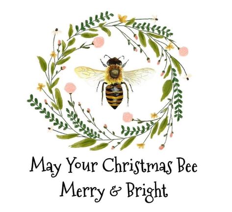 Bee Christmas, Bee Themed Classroom, Bee Artwork, Bee Printables, Bee Pictures, Business Christmas Cards, I Love Bees, Business Christmas, Bee Creative