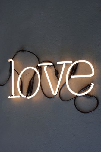 neon love Neon Word Lights, Neon Words, The Word Love, Word Love, Bohol, Neon Art, All You Need Is Love, Neon Lighting, Neon Sign