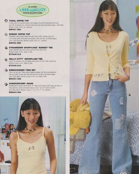 moodboard & inspo ✿✼:*ﾟ:༅ on Instagram: “1999 Alloy Spring Catalog ♡ ♡” 00s Fashion Catalog, Alloy Catalog 90s, 1970s Fashion Catalog, 1997 Fashion Catalog, 1999 Fashion Catalog, 1999 Fashion High School, Vintage Fashion Catalog, 1999 Fashion Outfits, 2000s Catalog Fashion