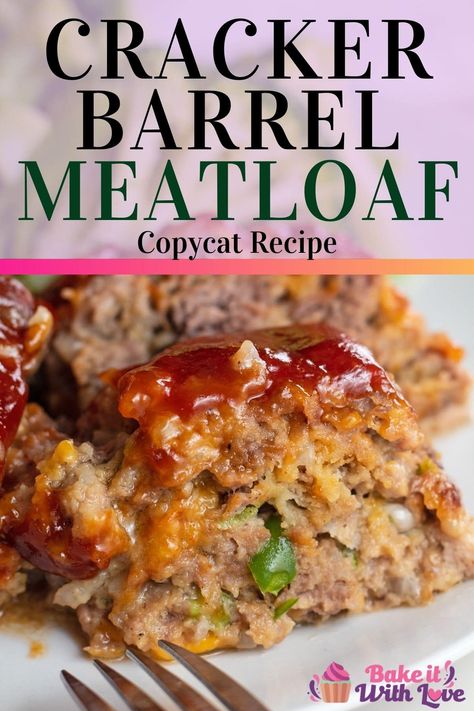 Pork And Beef Meatloaf Recipes, Main Entrees Meat, Ritz Meatloaf Recipe, Meatloaf Recipes With Bell Pepper, Meatloaf With Crackers Recipes, Meatloaf Recipes Ritz Crackers, Meatloaf Recipes With Saltine Crackers, Best Easy Meatloaf Recipes, Meatloaf Recipes Easy 1lb Ground Beef